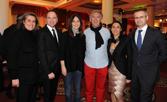 20. Vincent Leroux, son épouse Stéphanie, Arnaud Cambrillat, son épouse Florence, Marta Pardo-Badier et son époux Lionel