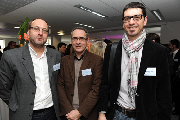 24. Vincent Dechanet, Fabien Planche (Global) et Benoît Negrello (ICS) 