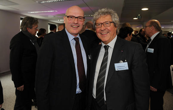 41. Didier Caudard-Breille, président de DCB International et Bernard Roland, vice-président communauté urbaine de Lyon