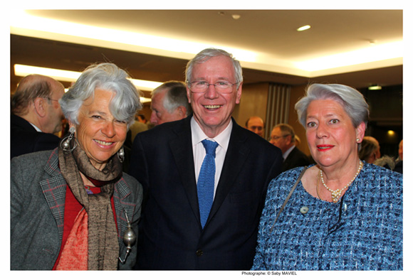 19. Victoria et Philippe Brossette, président de la Fondation Berliet, et Anne Lacroix 