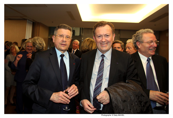 9. Jacques Gérault, directeur des affaires publiques du groupe AREVA et Yves-Marie Ulrich, maire d’Ecully