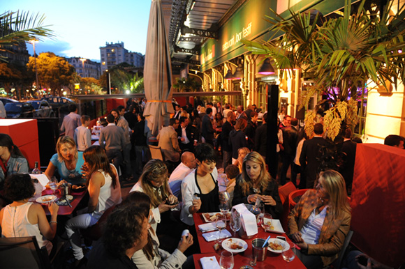 Inauguration de la terrasse du Boudoir