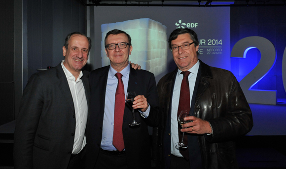 12. Philippe Florentin (Bieh), François Corteel (EDF) et Bruno Metze (Zinc Zinc)