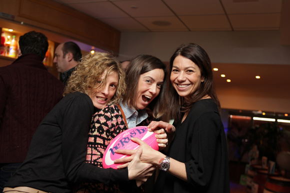 24. Laure (Cheezebox), Gaël Viegas (Media Sport Promotion) et Karen Arrouasse (Cheezebox) 