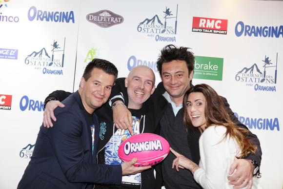 34. Damien Huillard, Laurent Genestine, Benoist Nicolazo (Orangina Schweppes) et Alice Nicolazo (Shake Your Brand) 