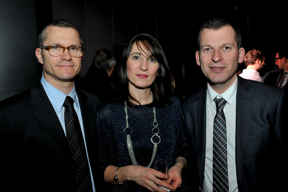 35. Henri Krausse, lieutenant-colonel dans l’Armée de l’air, son épouse Corinne et Thierry Vitoz (Université Lyon III)