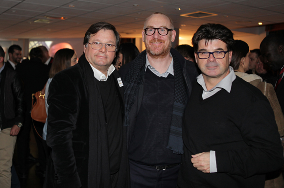 5. Franck Isaac-Sibille (LOU Rugby), Jacques Deronzier (Brake) et Jean-Marc Stezycki (Les 2 Marmottes) 