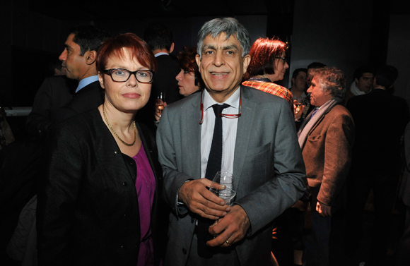 6. Manan Atchkezai, président de la SFIP et Sandrine Neuzeret (SFIP Sécurité)