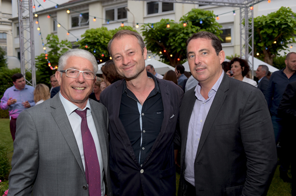 25. Elie Cunat, DG du Groupe Gauduel, Marco (Lyon People) et Jacques Marcout (Prisme Consulting)