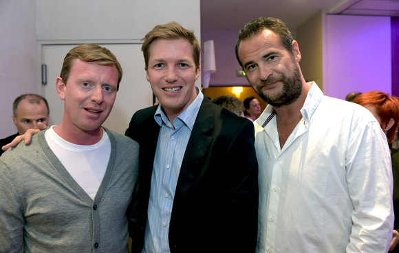 27. Benjamin Lavorel, Alexandre Jeannerod (Eurosono) et Wilfried (Gioia V.I.P Room Paris/St Tropez)