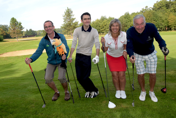 2. Pascal Tardy, son fils Yohan, Karine Gidon et Michel Fornas