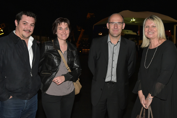 13. Luciano Jannick (Taxi Luciano), Claudie Lucciano, Philippe Mey (TEA) et Christelle Grand