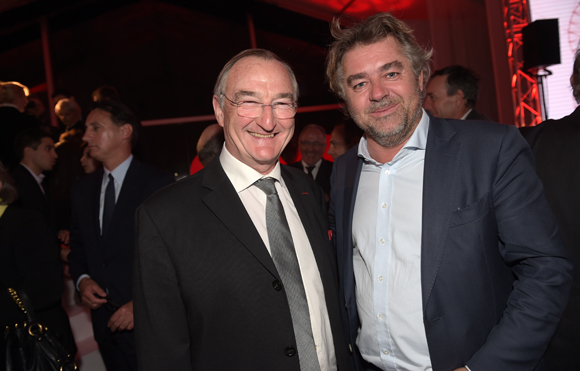 22. Patrick François (CNR) et Jean-Christophe Larose, président du Groupe Cardinal