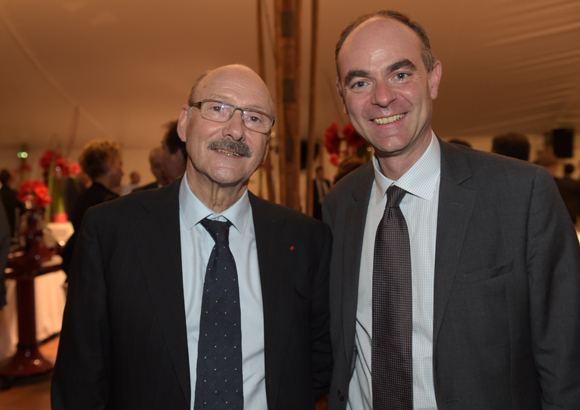 69. Michel Margnes, président du conseil de surveillance de la CNR et Guillaume Normand