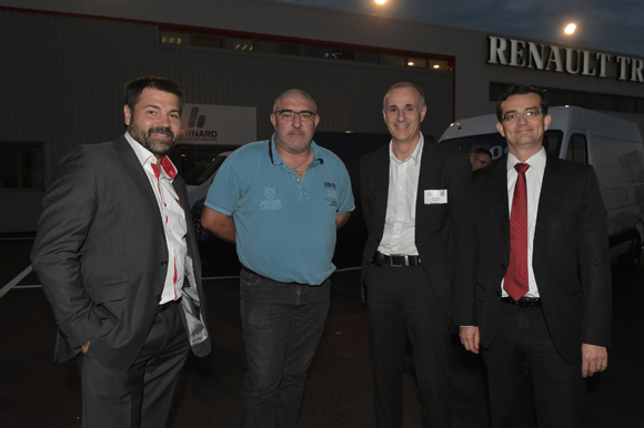 7. Christophe Colomb (Renault Trucks), François Salel (AGT Salel) Stéphane Cornet (Bernard Trucks) et Pierre Sirolli (Renault Trucks)