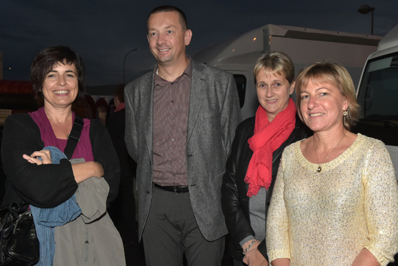 9. Carole Membré, André Bentz, Christine Game et Colette Jacquiot (Groupe Bernard)