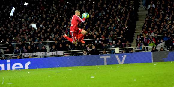 Les tribunes VIP d’OL-PSG. Une statue pour Anthony Lopes !