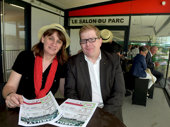 20. Emmanuel Hacot (Mairie de Divonne les Bains) et son épouse Sophie (Les courses de Divonne les Bains)