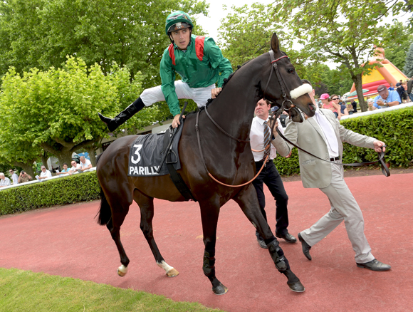 27. Christophe Soumillon au couleur de Sad Aga Khan