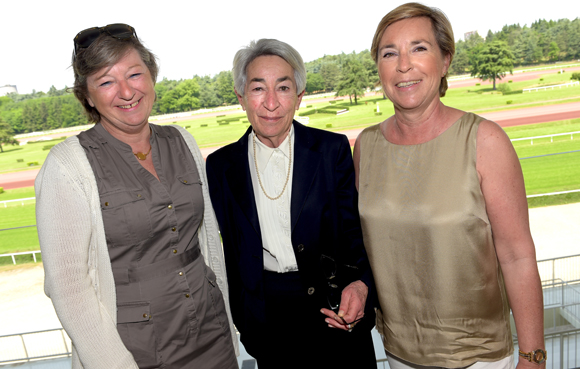 7. Corinne Hermann, Pierrette Gindre et Claudie Ravier (Société des Courses de Lyon)