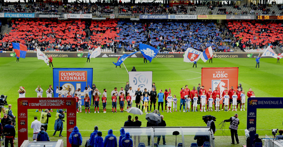 Les tribunes VIP d’OL – Lille