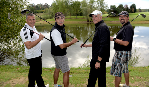 12. Frédéric Zamith, Gérard Santraille, Eric Carnazzi et François Jager