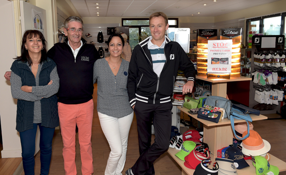 1. Sylvie, Bernard, Marylène et Mathieu, la dream team du Golf de Salvagny