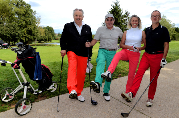 21. Daniel Grange, Jean-Louis Gal, Jacqueline et Pierre Huillier