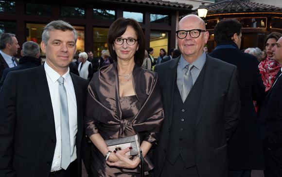 14. Le chef Laurent Bouvier, Françoise Pupier-Sibilia (Chez Moss) et son époux Daniel Pupier