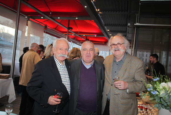 27. Jacques Magat, fondateur, Armand Bahadourian et Jean-Pierre Bessard, président fondateur du Crédit Mutuel Lyautey