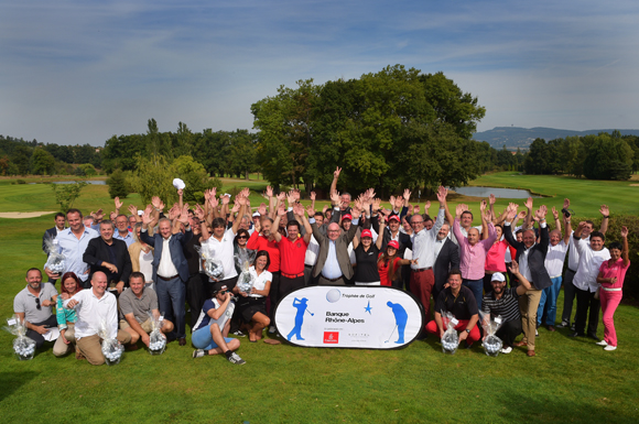 10ème édition du Trophée de golf Banque Rhône-Alpes