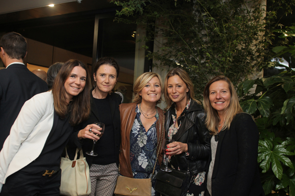 20. Valerie Escot (Banque Populaire), Stéphanie Chataignon (Etude Conan), Sandrine Pagotto (Benelyon), Cécile Rossi, sculpteur Céramiste et Sandra Batherosse (Safimmo)