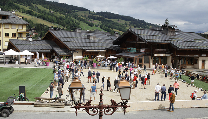 Gentleman Pétanque des Lyonnais de Megève. La jeunesse au pouvoir