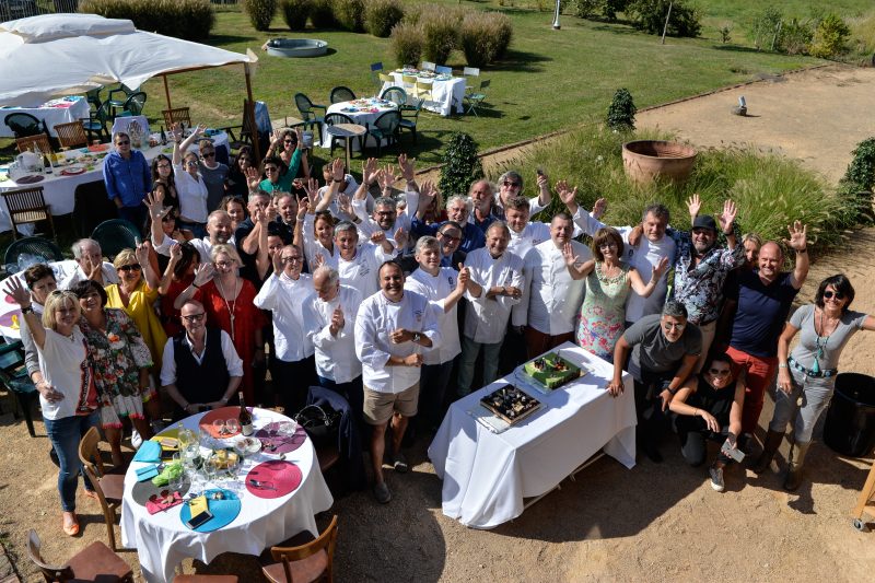 Laurent Bouvier. La garden-party de ses 50 ans