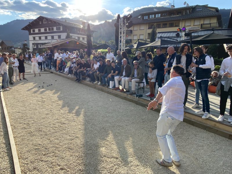 A Megève, le trophée de pétanque des Lyonnais résiste à la crise