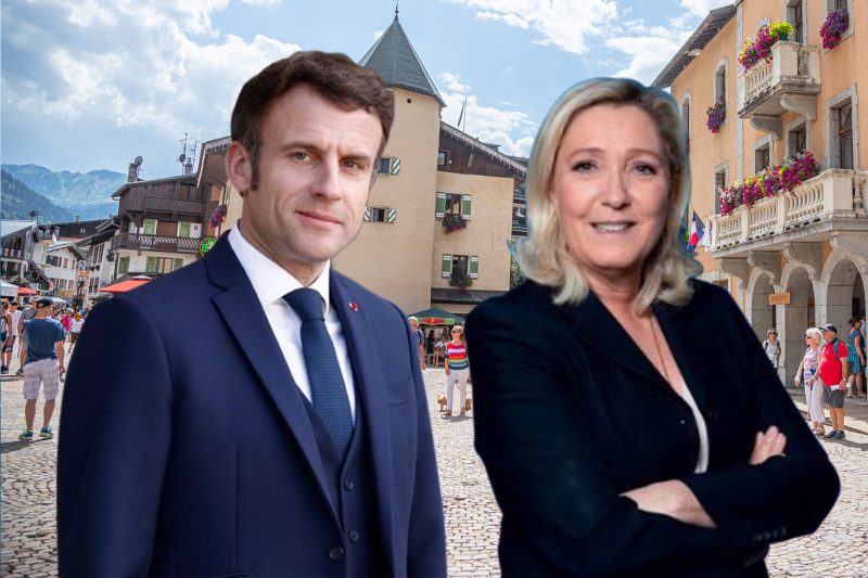 Élection présidentielle 2022. Emmanuel Macron domine les débats à Megève