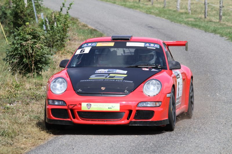 Émilie Tramont Rallye de Charbonnières