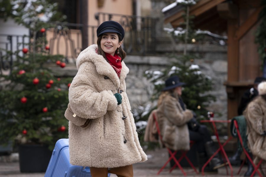 Emily in Paris… pose ses valises à Megève