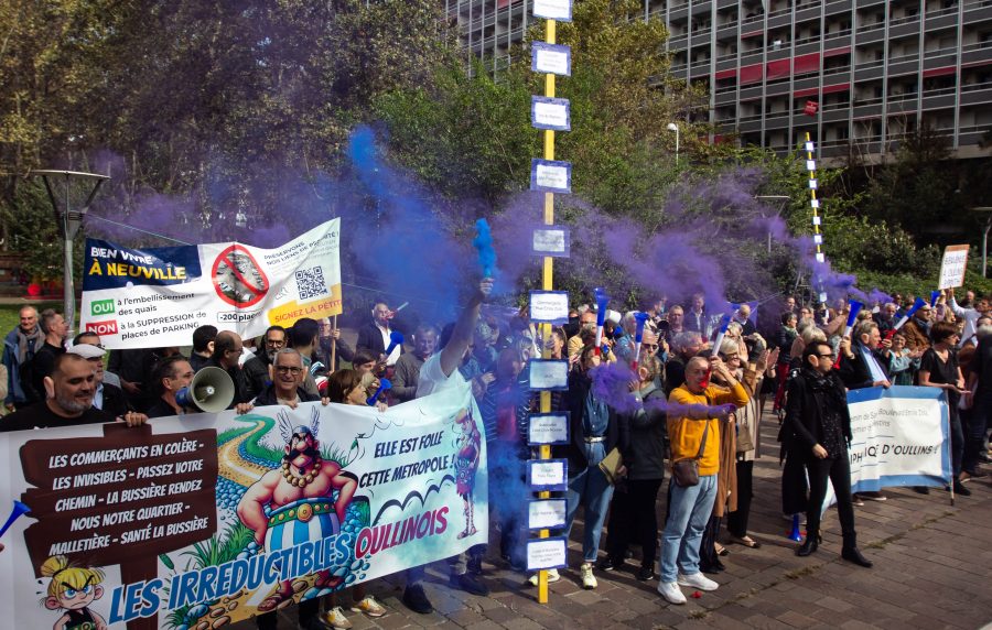 Lyon. 400 personnes mobilisées contre les projets de fermeture et d’interdiction de circuler