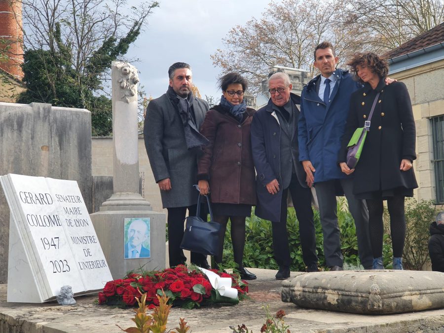 Un an après sa mort. Hommage intimiste à Gérard Collomb